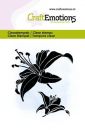 Craft Emotions Clear Stamps - Lilie